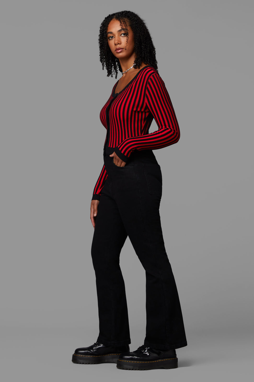 Black Friday - Voyager Cardigan - red