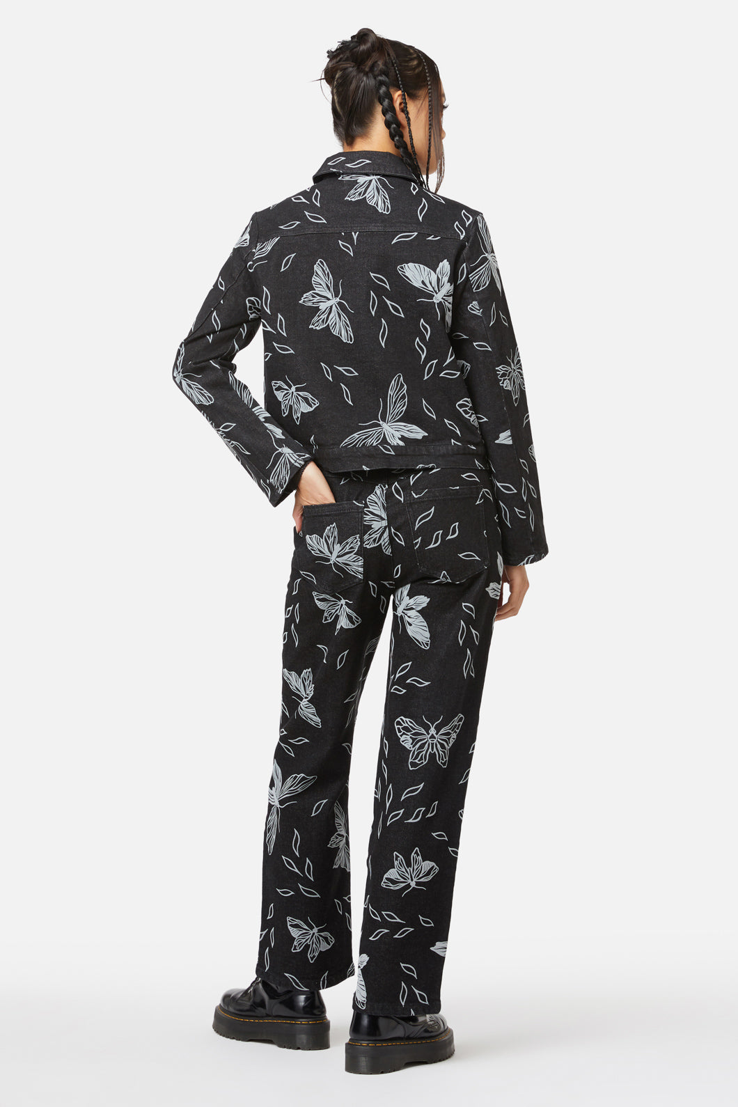 Black Friday - Larvae Flocked Jacket - black