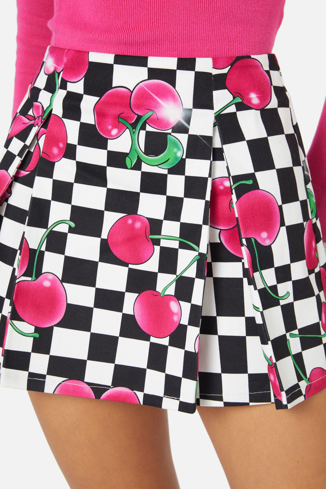 Black Friday - Super Psycho Skirt - black-white