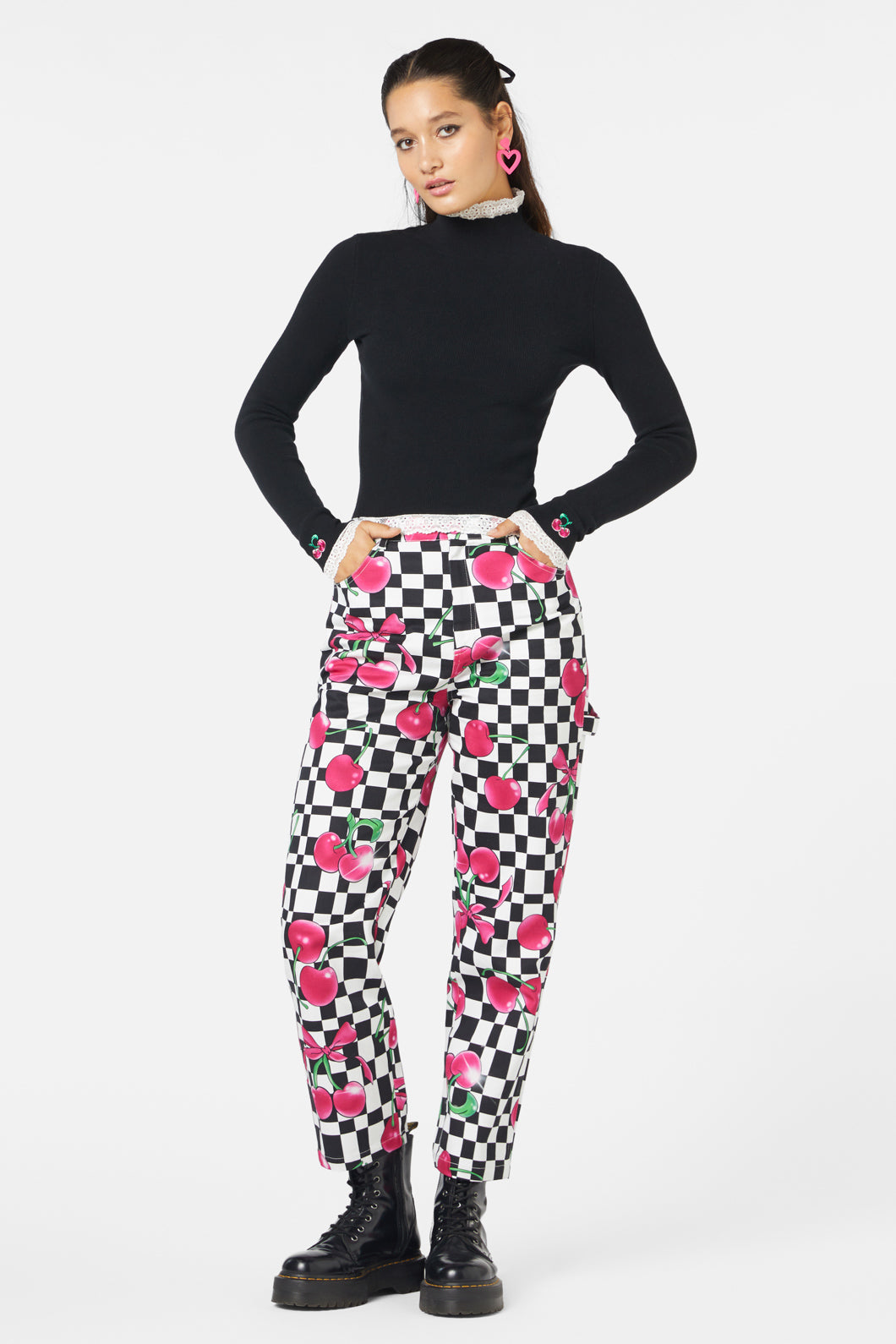 Black Friday - Super Psycho Knit Top - black