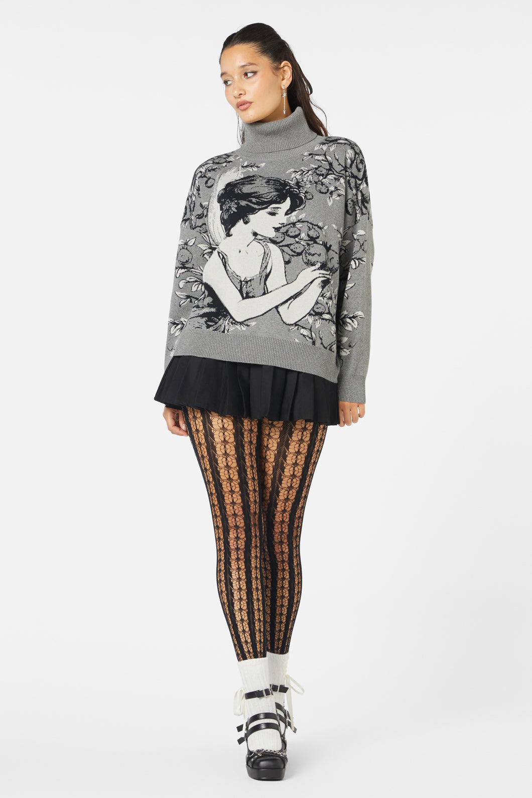 Black Friday - Forest Fae Knit - grey