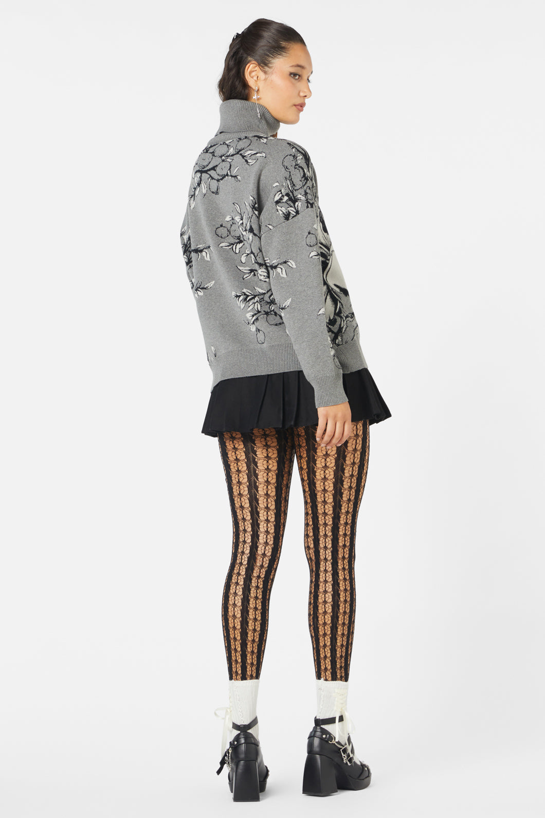 Black Friday - Forest Fae Knit - grey
