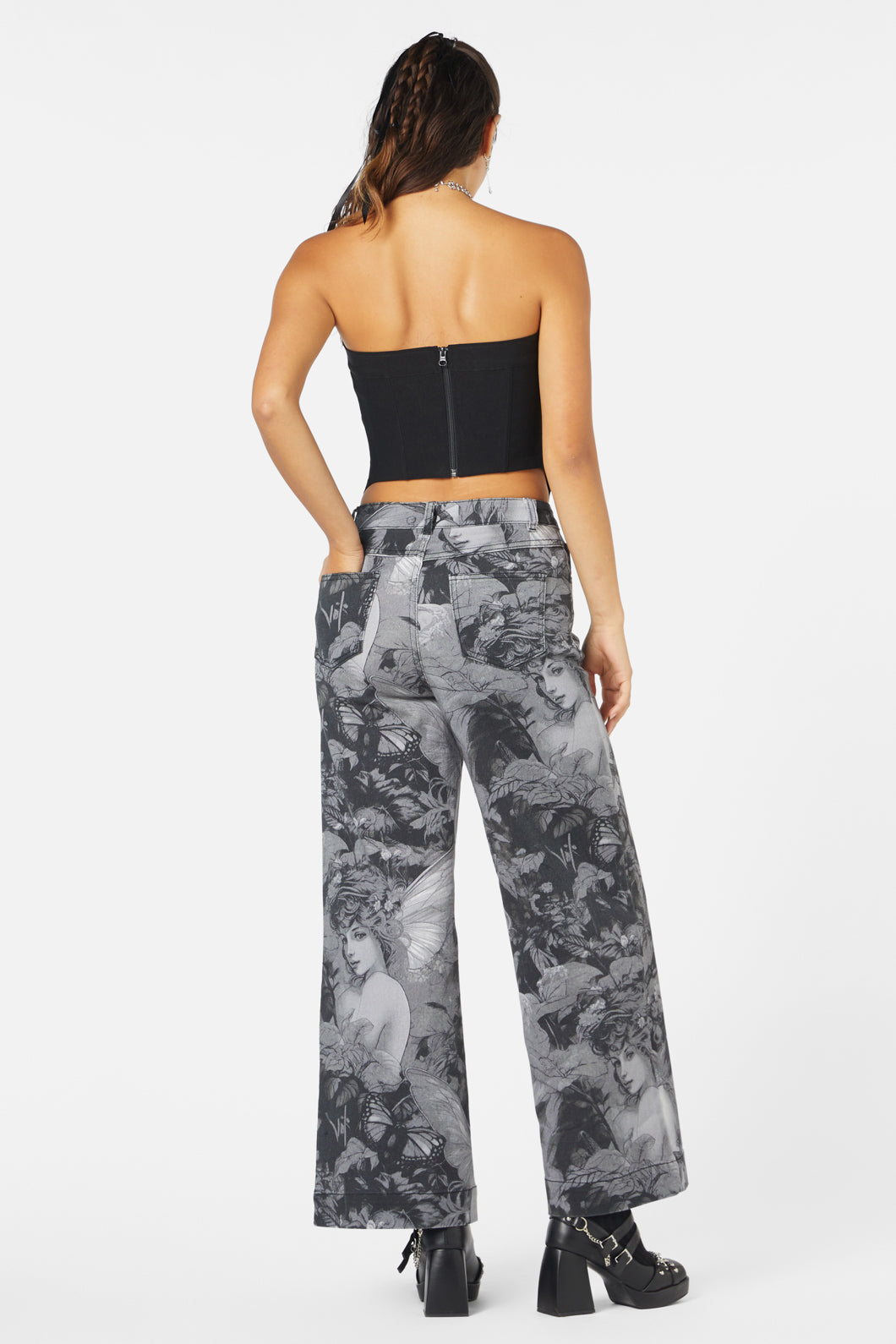 Black Friday - Petal Corset - black