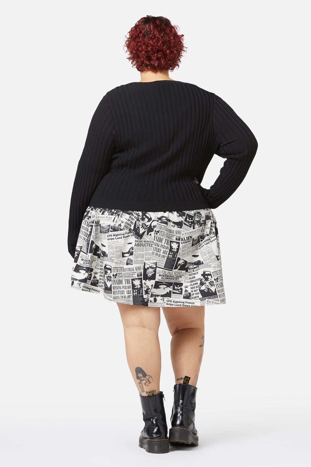 Black Friday - Curve Voyager Cardigan - black