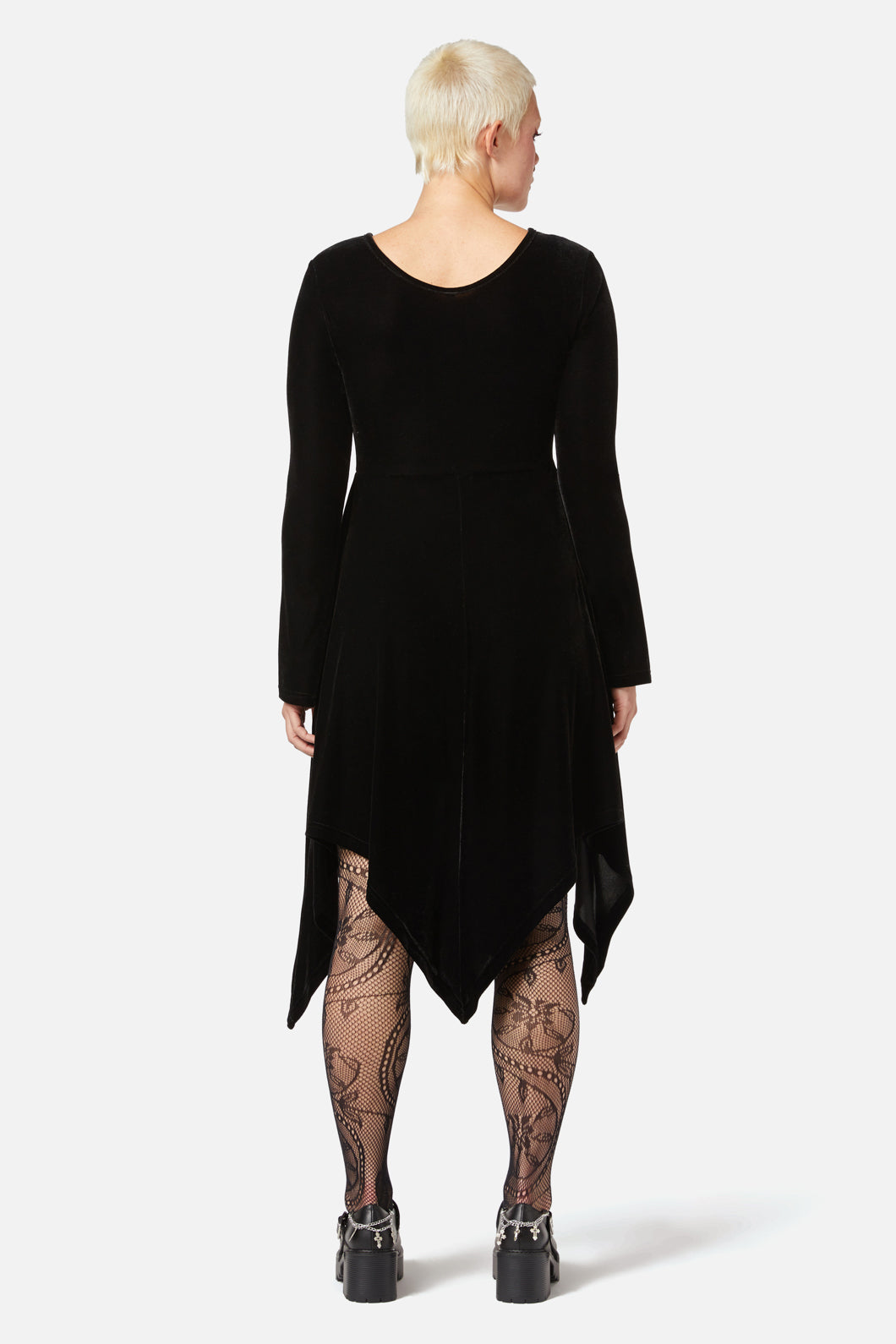 Black Friday - Fern Velvet Dress - black