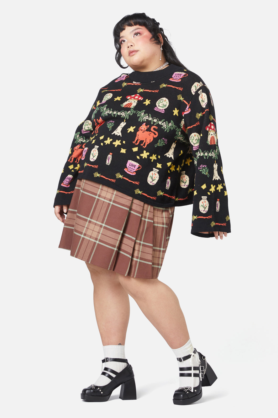 Black Friday - Curve Trinkets Knit - black