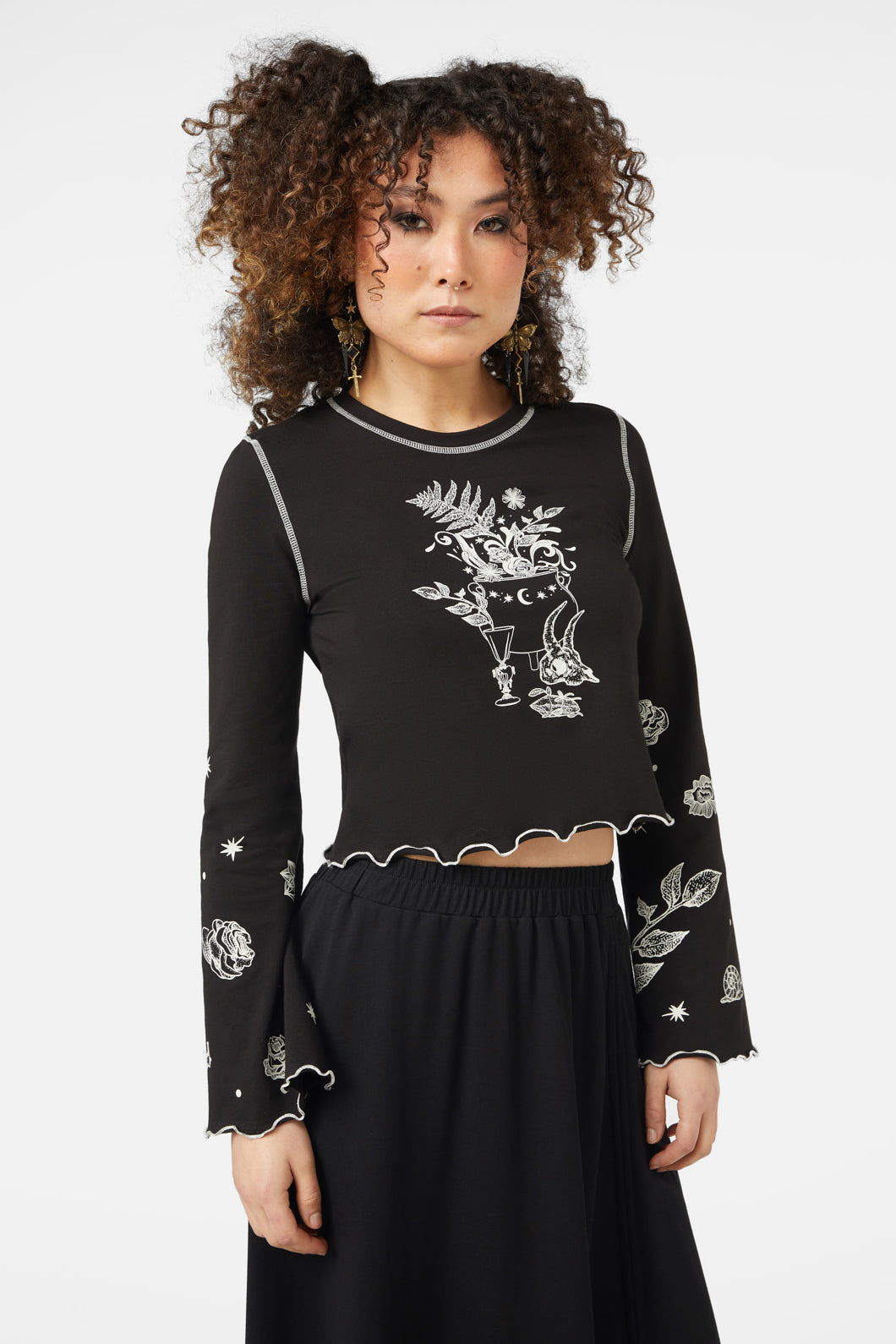 Black Friday - Witches Room Top - black