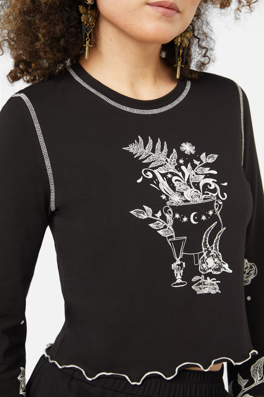 Black Friday - Witches Room Top - black