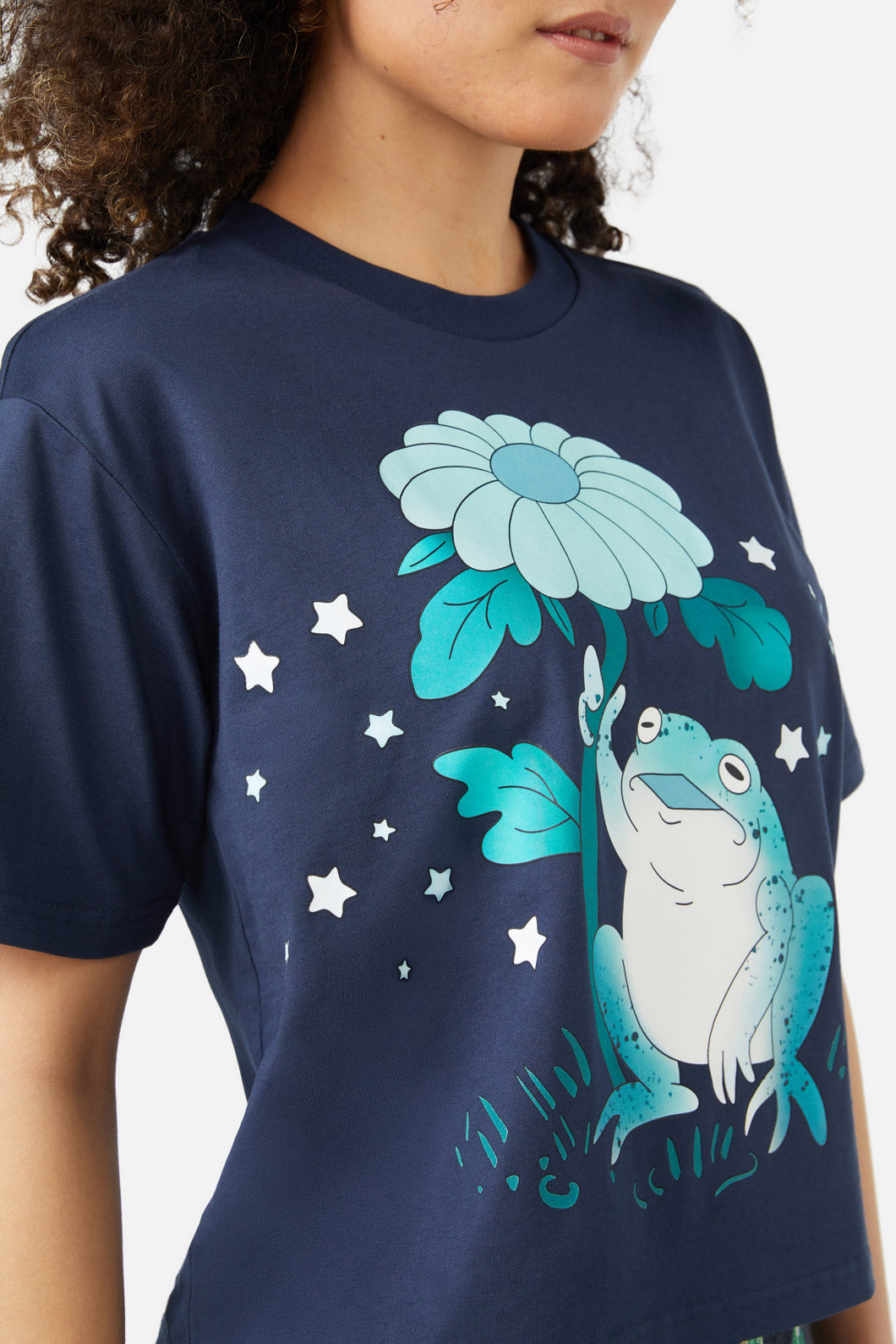 Black Friday - Nocturnal Frog Tee - navy