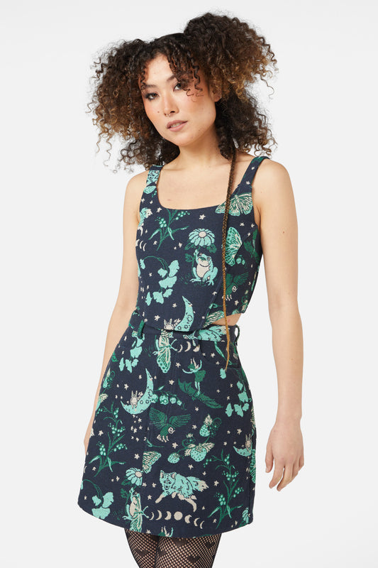 Black Friday - Forbidden Forest Corset - multi