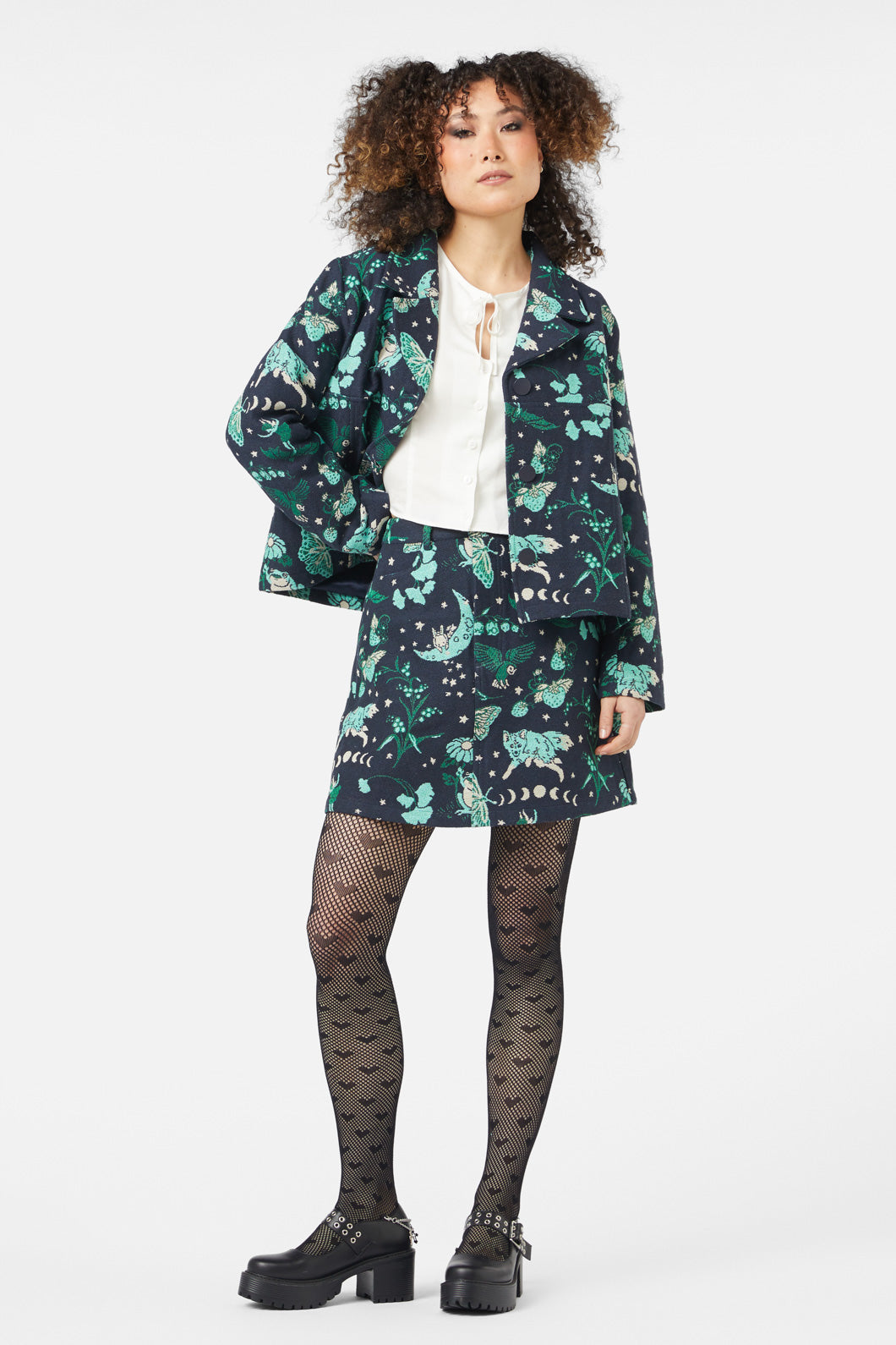 Black Friday - Forbidden Forest Skirt - multi