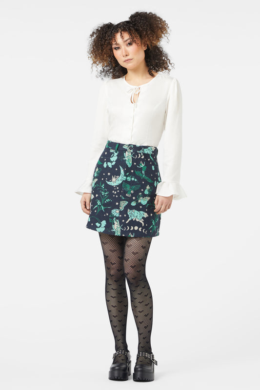 Black Friday - Forbidden Forest Skirt - multi