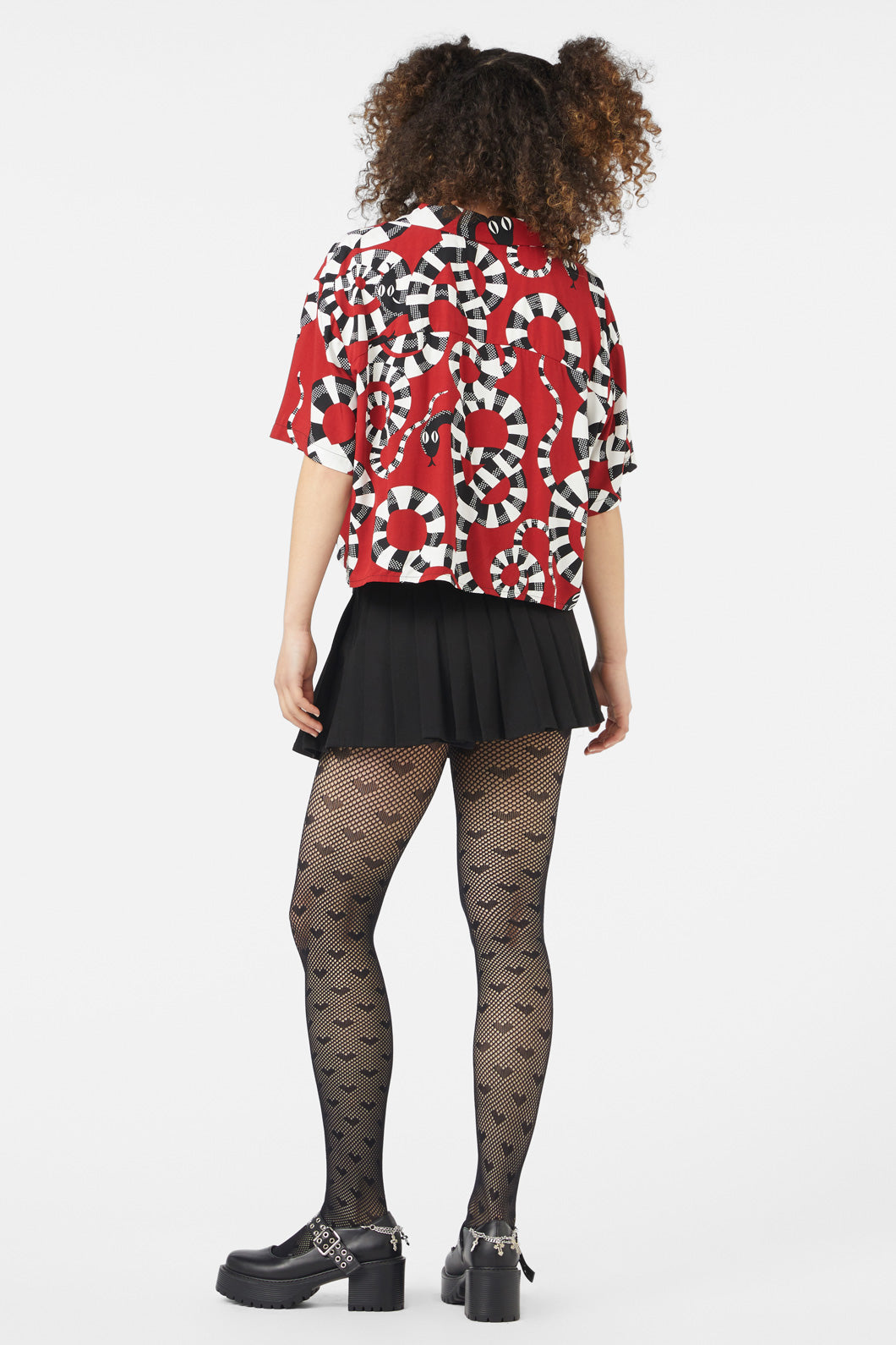 Black Friday - Poisonous Blouse - red