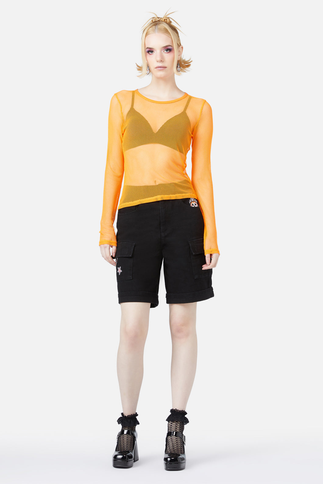 Black Friday - Cat-O-Lanten Top - orange