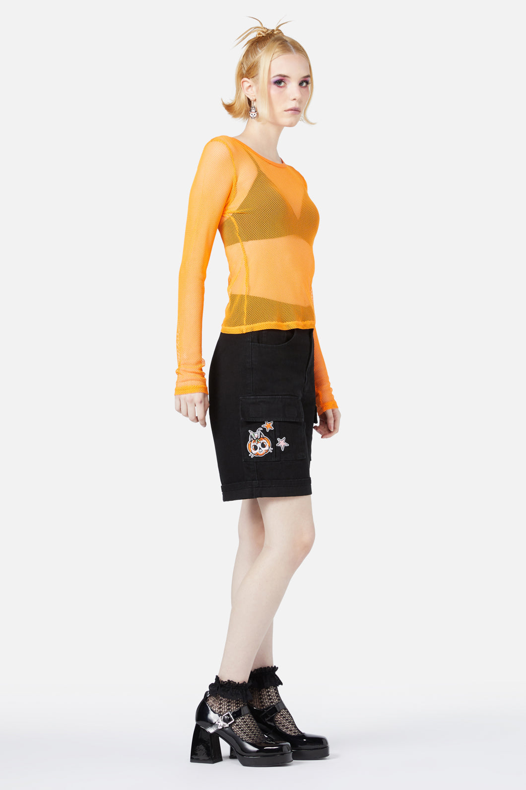 Black Friday - Cat-O-Lanten Top - orange