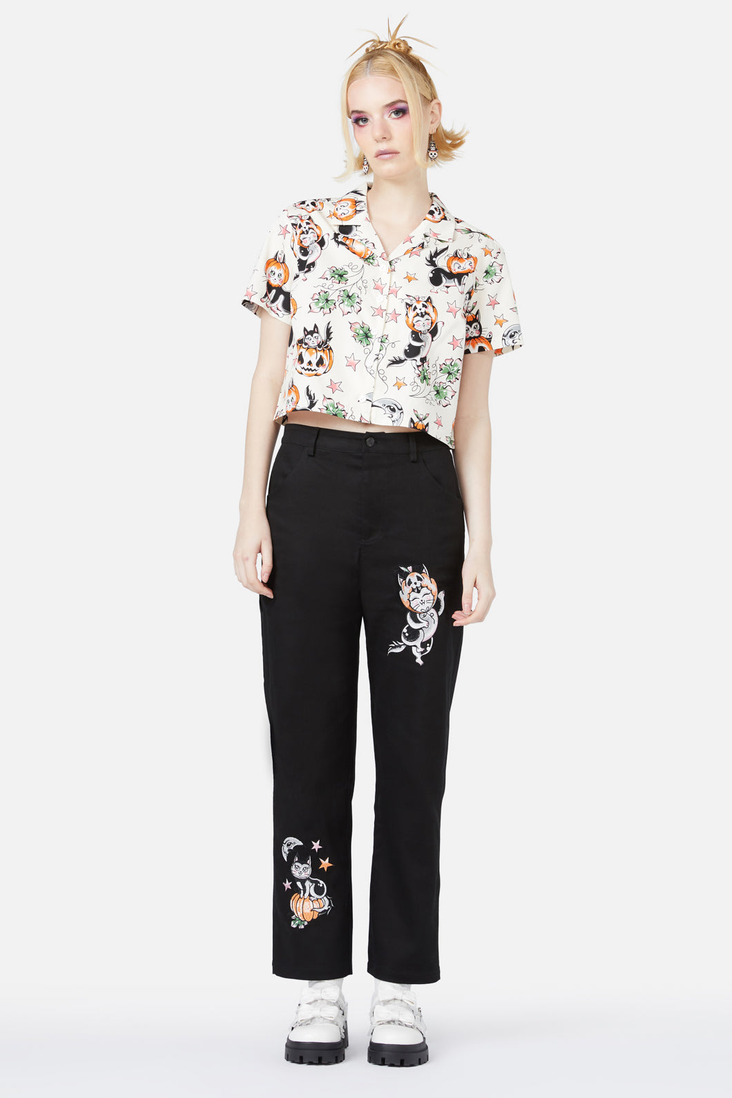 Black Friday - Cat-O-Lantern Pant - black