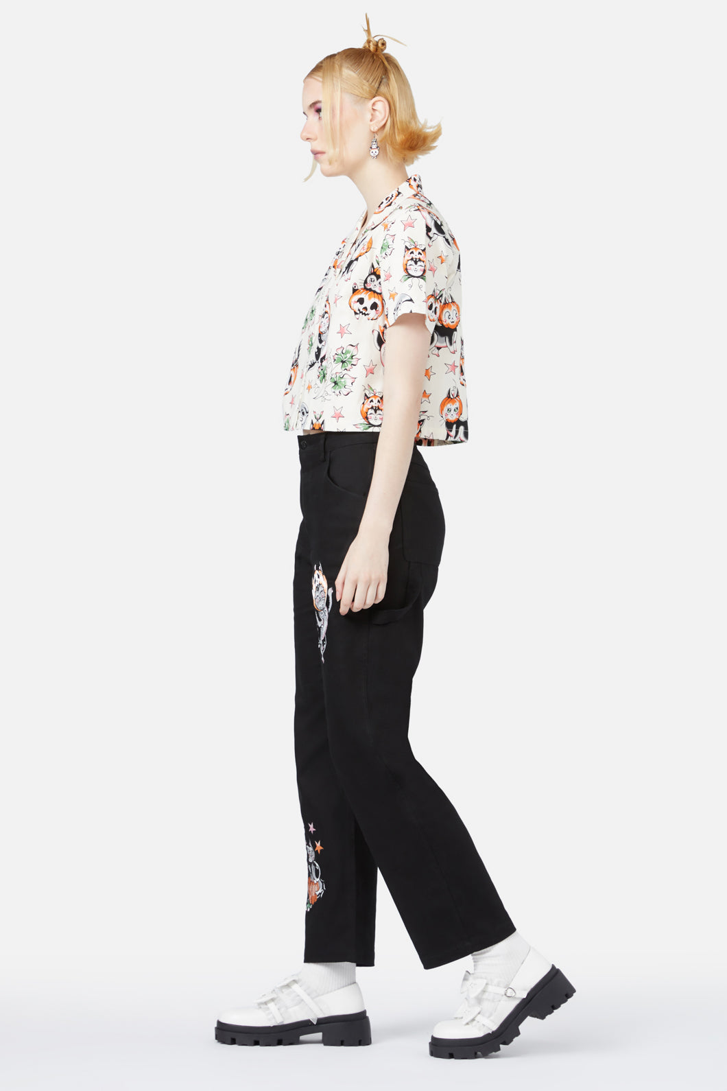 Black Friday - Cat-O-Lantern Pant - black