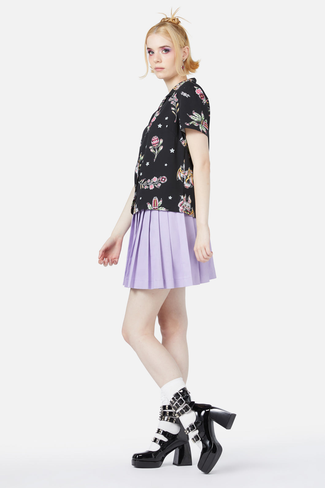 Black Friday - Fruity Bat Blouse - black