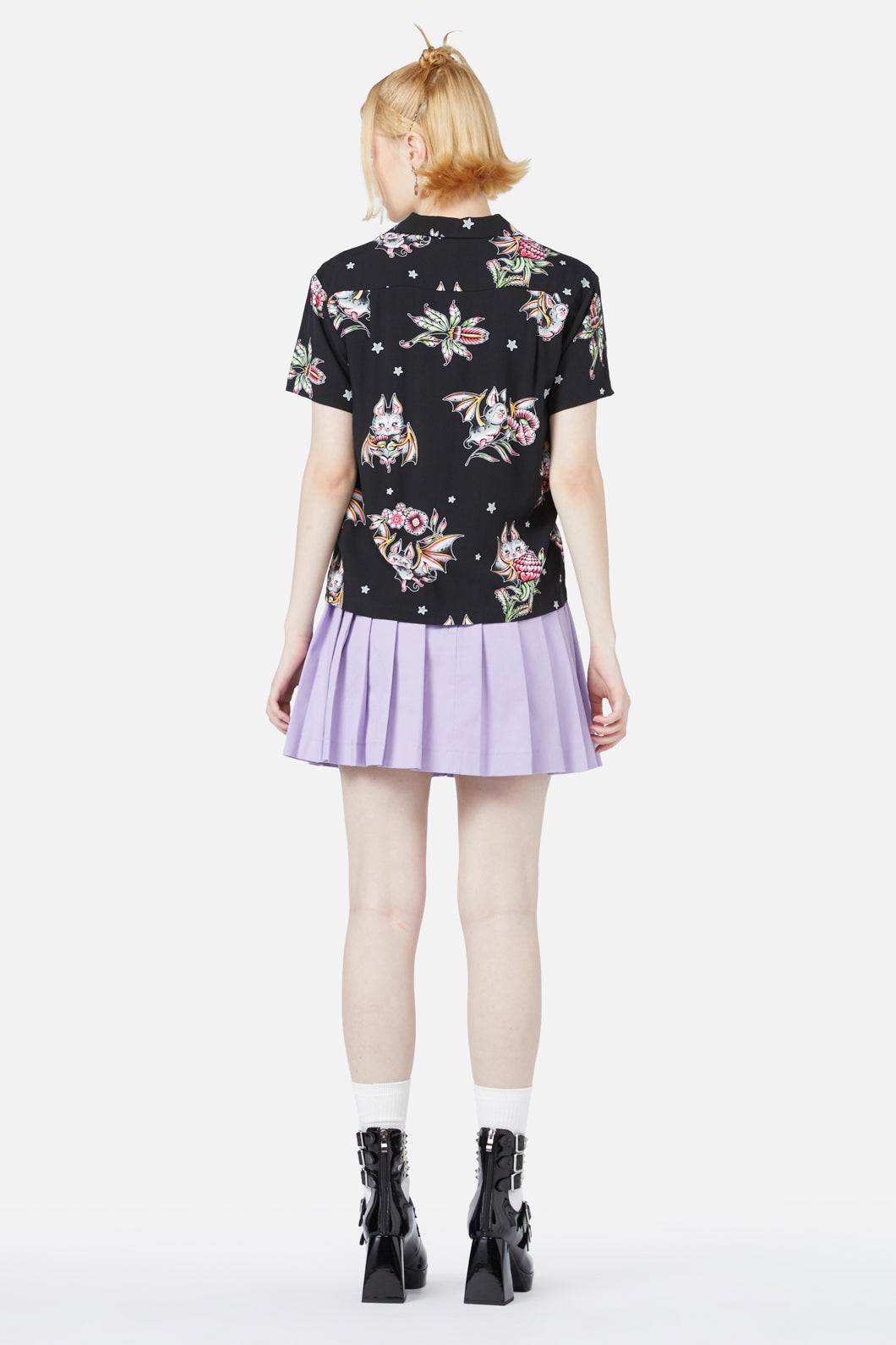 Black Friday - Fruity Bat Blouse - black