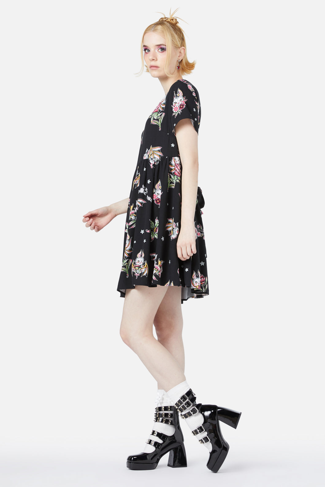 Black Friday - Fruity Bats Dress - black