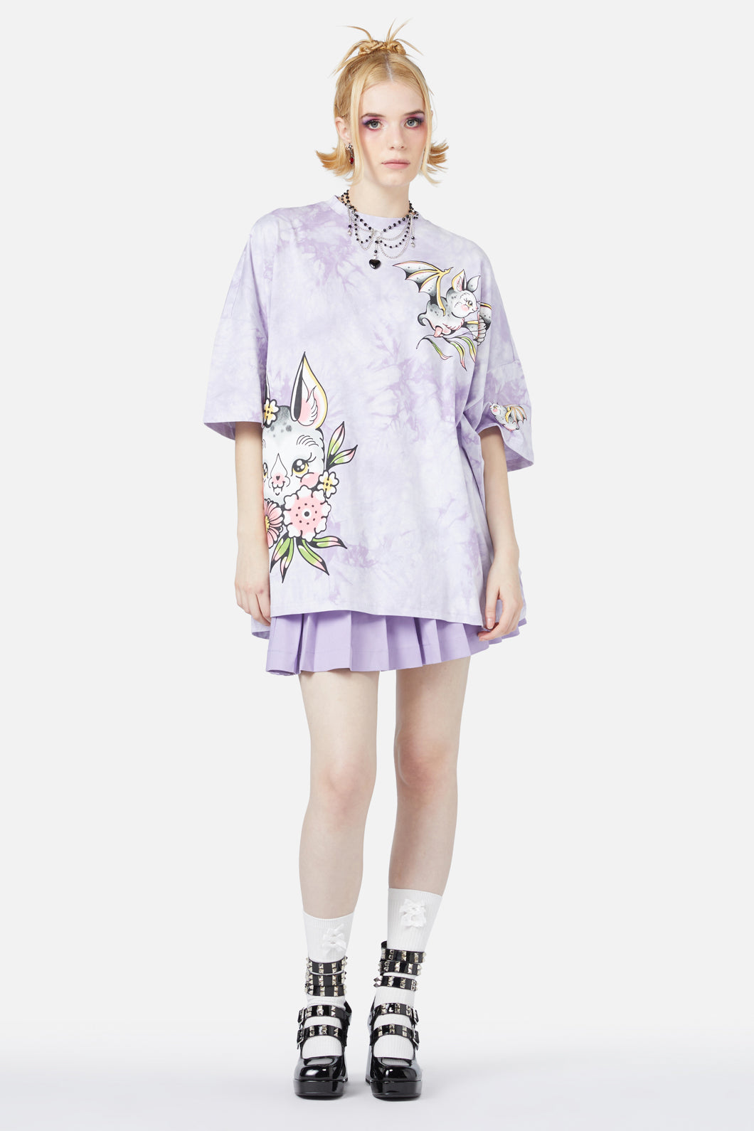 Black Friday - Fricken Bats Tee - lilac