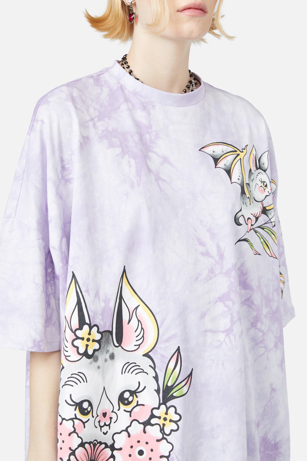 Black Friday - Fricken Bats Tee - lilac