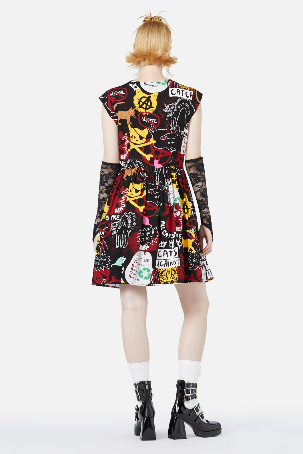 Black Friday - Kitty Riot Dress - black