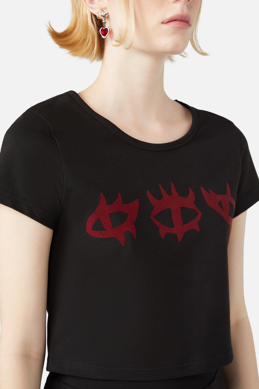 Black Friday - Kitty Riot Babydoll Tee - black