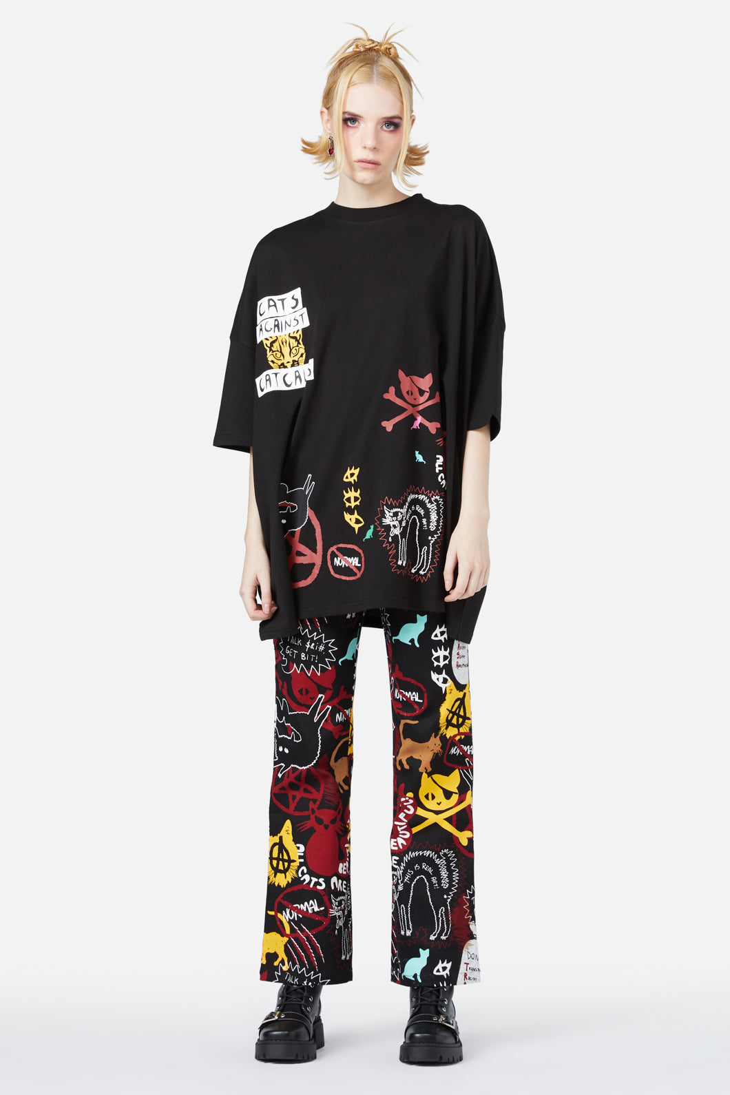 Black Friday - Kitty Riot Os Tee - black