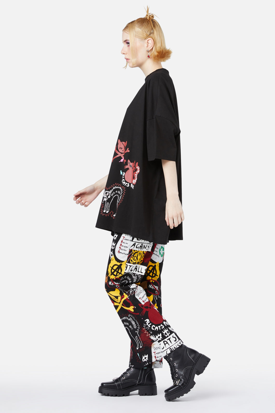 Black Friday - Kitty Riot Os Tee - black