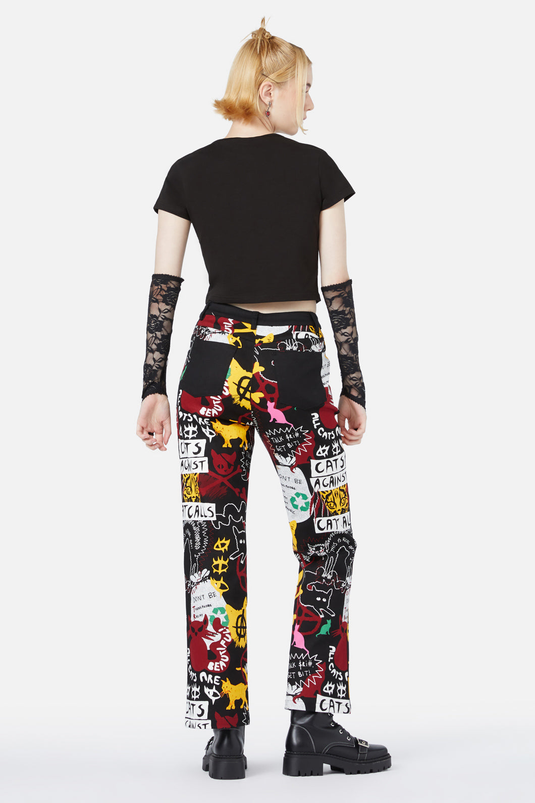 Black Friday - Kitty Riot Pant - black