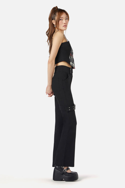 Black Friday - Scaredy Cat Pant - black