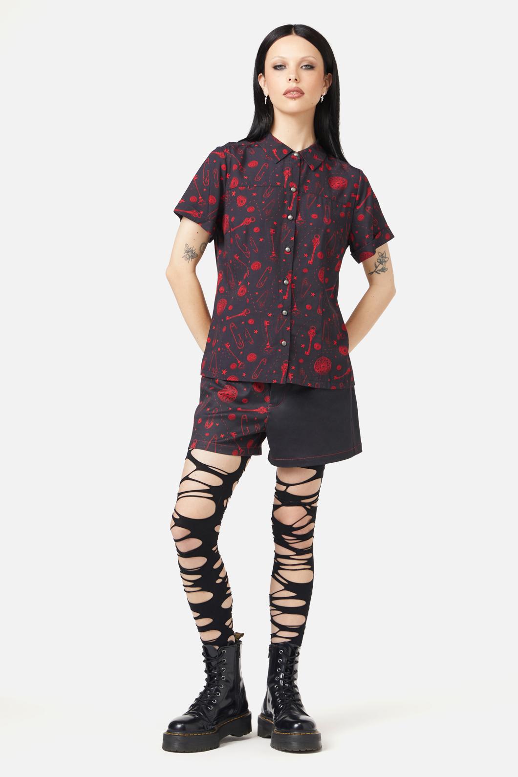 Black Friday - Lock Picker Blouse - black