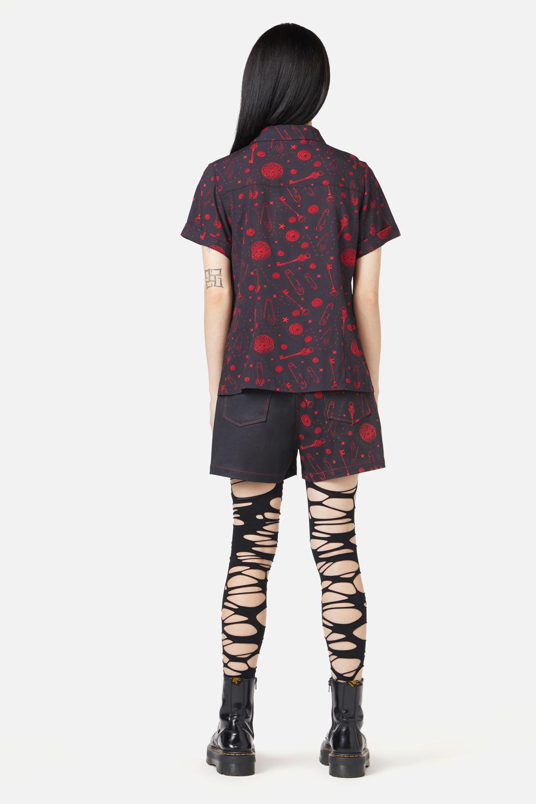 Black Friday - Lock Picker Blouse - black