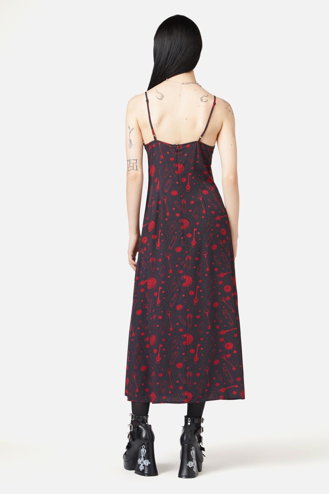 Black Friday - Lock Picker Midi Dress - black