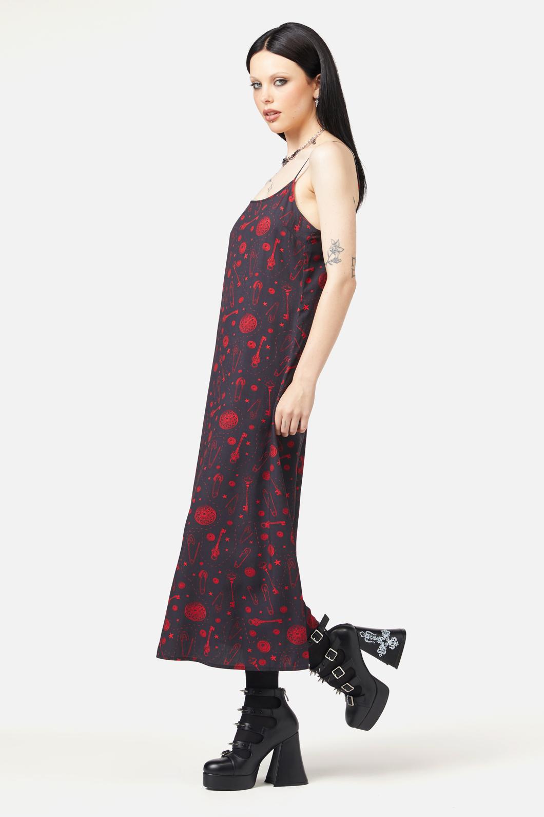 Black Friday - Lock Picker Midi Dress - black