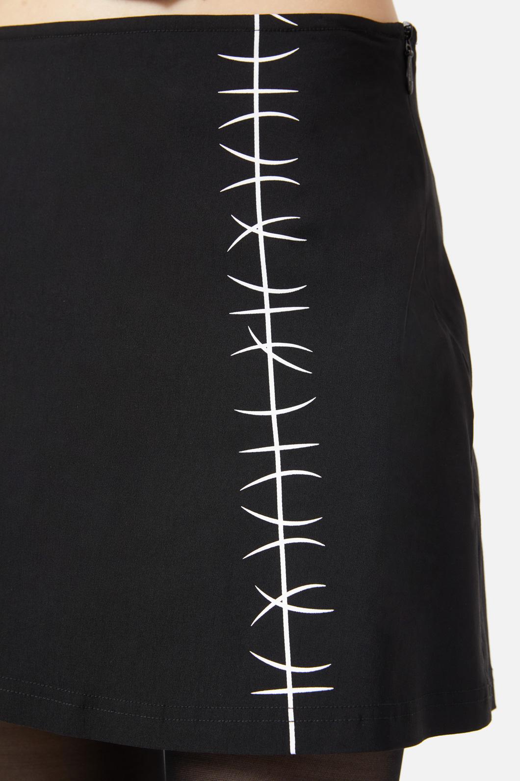 Black Friday - Stitched Up Skort - black