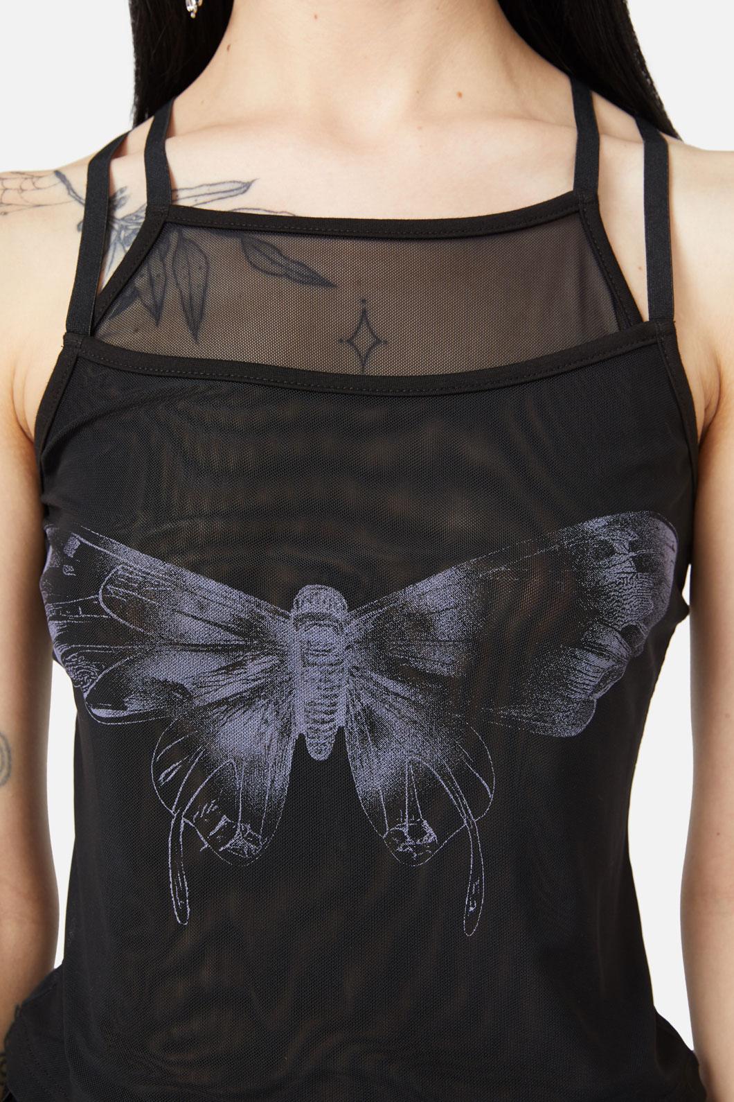 Black Friday - Rebirth Mesh Tank - black