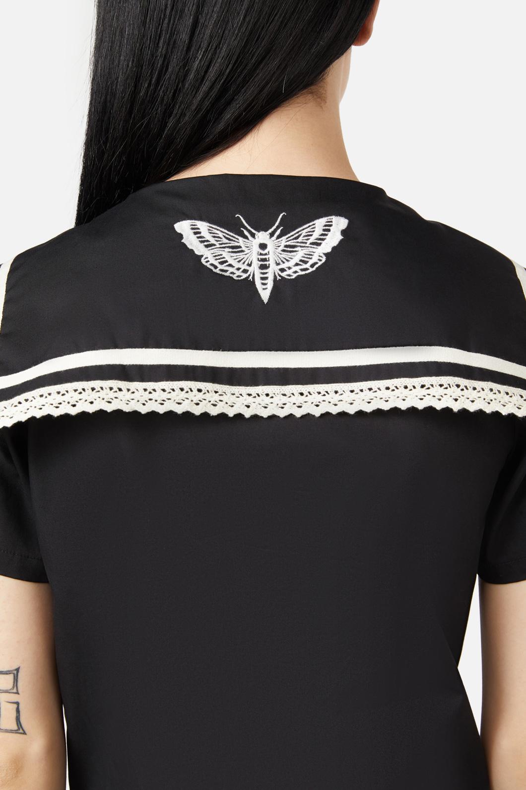 Black Friday - Rebirth Sailor Top - black