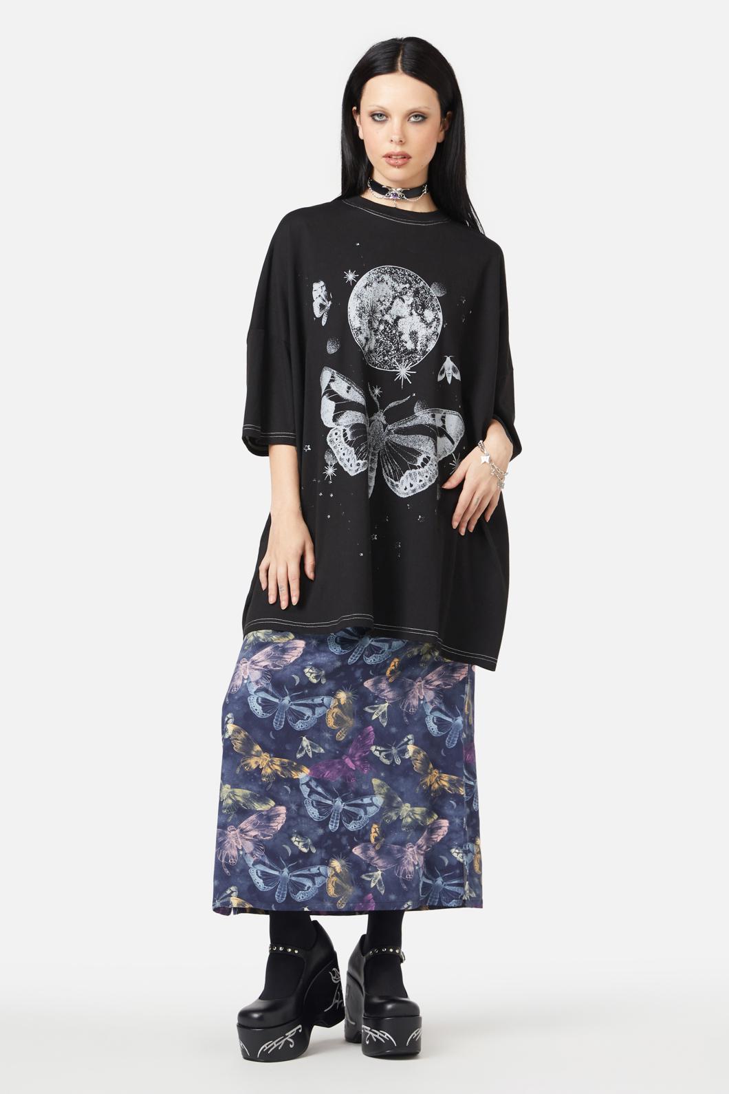 Black Friday - Mega Moth OS Tee - black