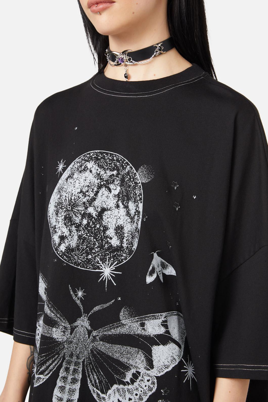 Black Friday - Mega Moth OS Tee - black