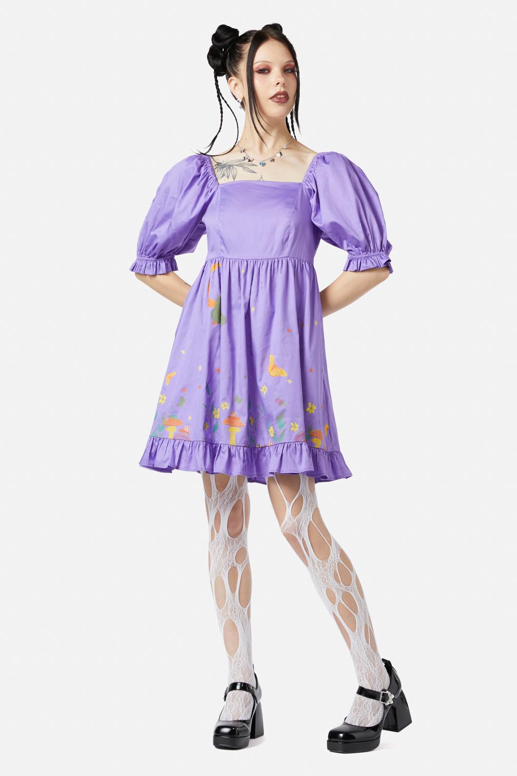Black Friday - Scenic Nights Dress - lilac