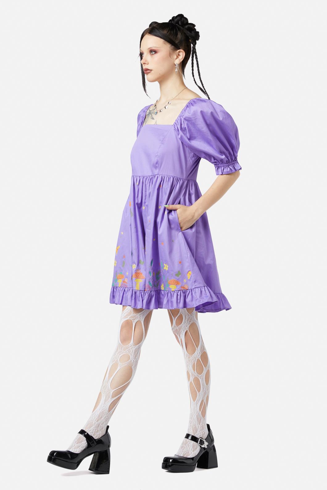 Black Friday - Scenic Nights Dress - lilac