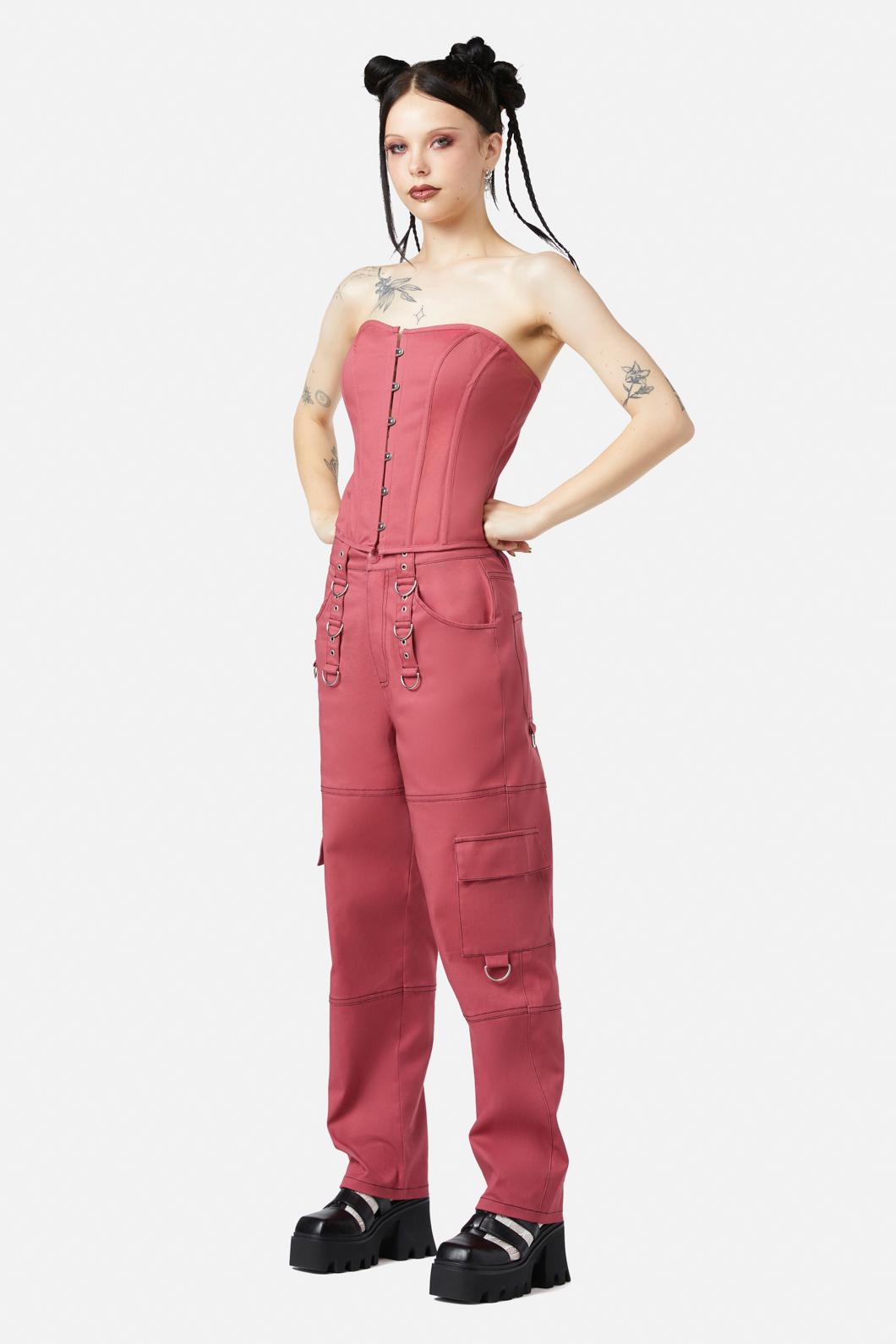 Black Friday - Pottering Around Corset - pink