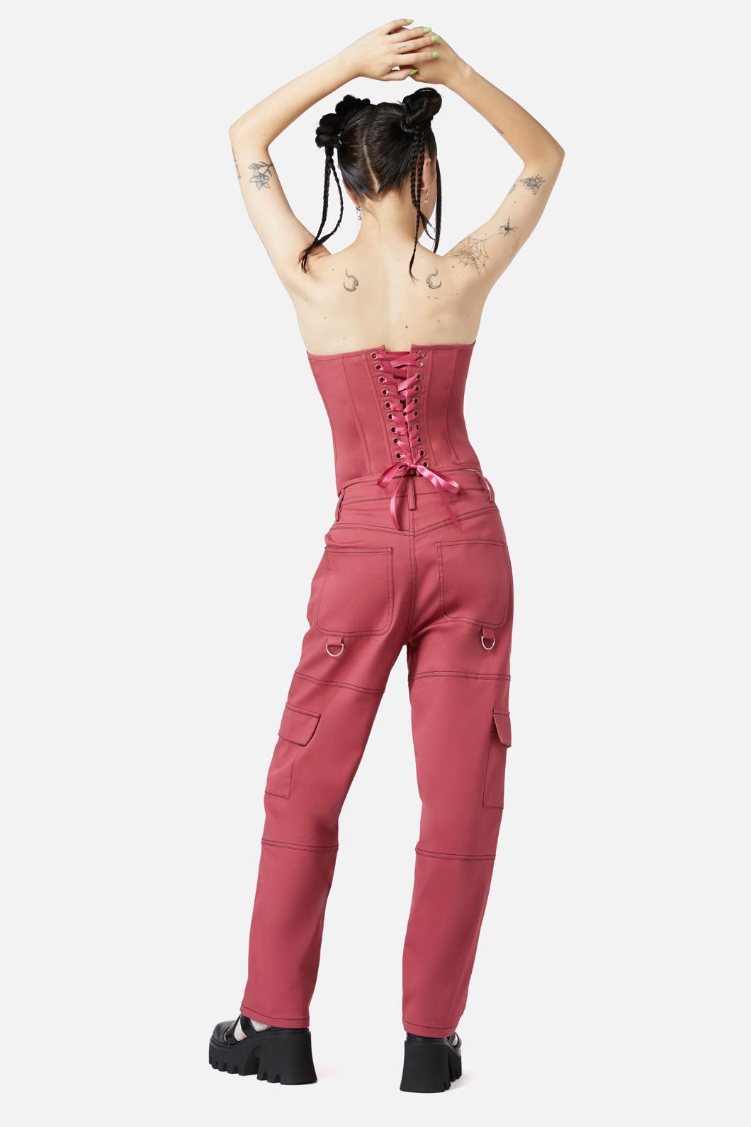 Black Friday - Pottering Around Corset - pink