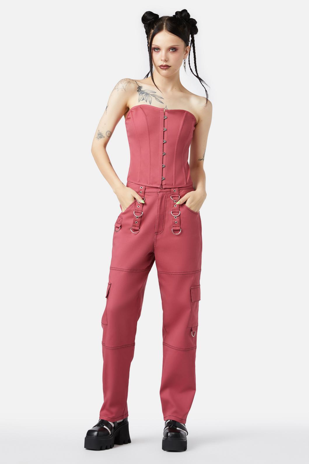 Black Friday - Pottering Around Corset - pink