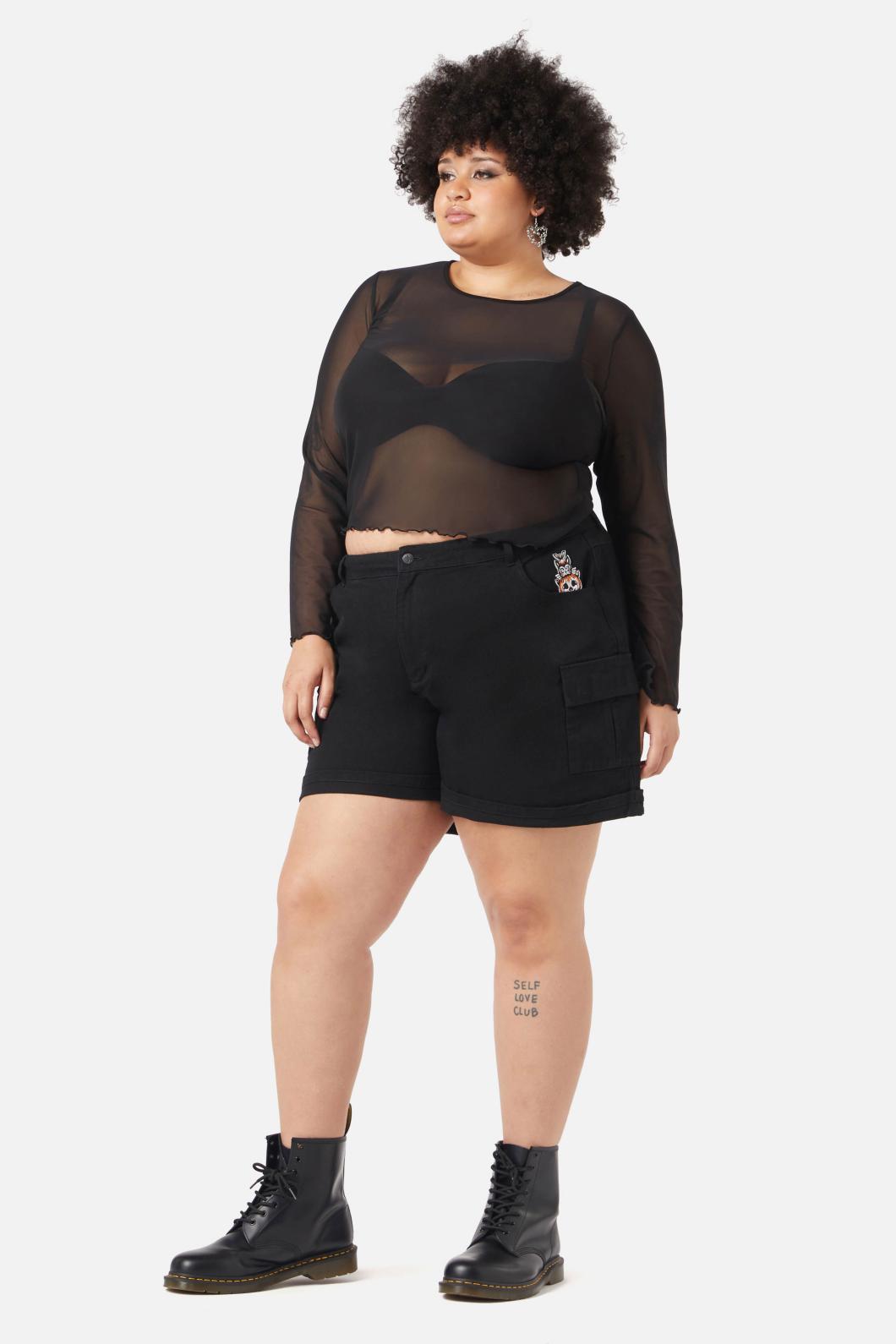 Black Friday - Curve Fly Away Top - black