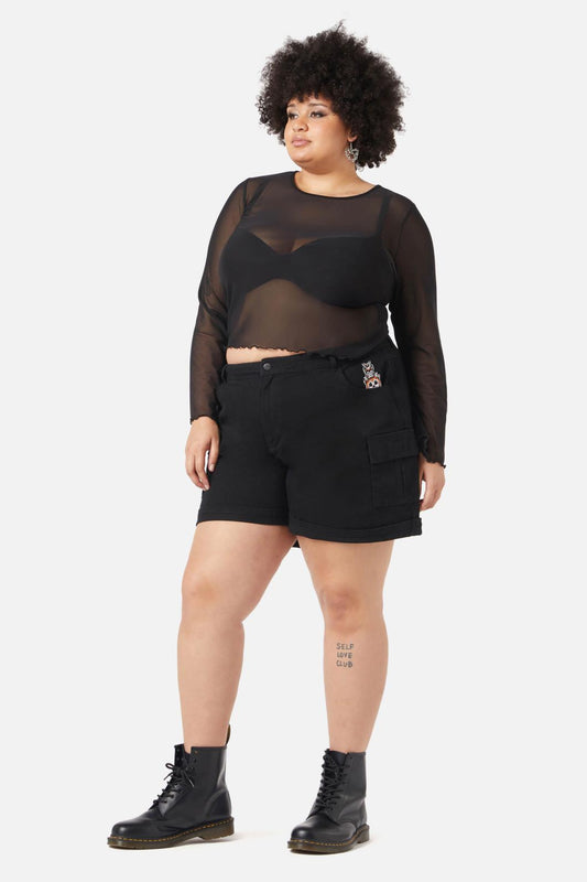 Black Friday - Curve Fly Away Top - black