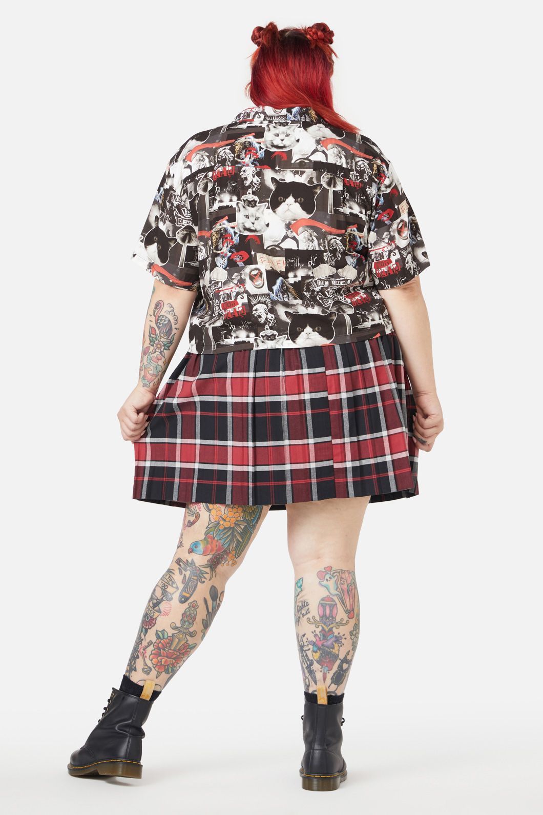 Black Friday - Curve Anakitty Blouse - black