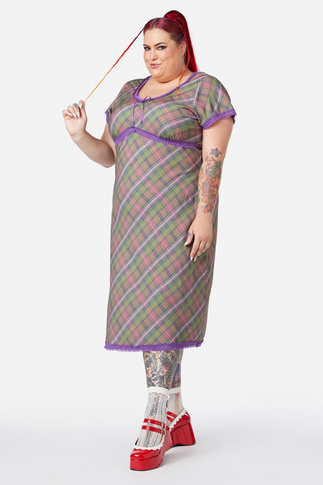 Black Friday - Curve Lola Dress - multi